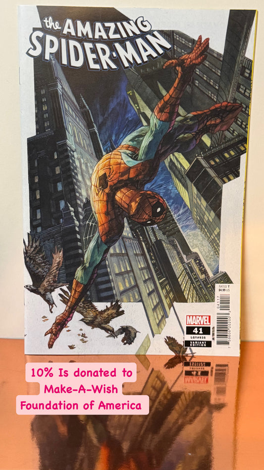 AMAZING SPIDER-MAN # 41 SIMONE BIANCHI 1:25 VARIANT (01/24)~NM/NM+ (10% M•A•W)